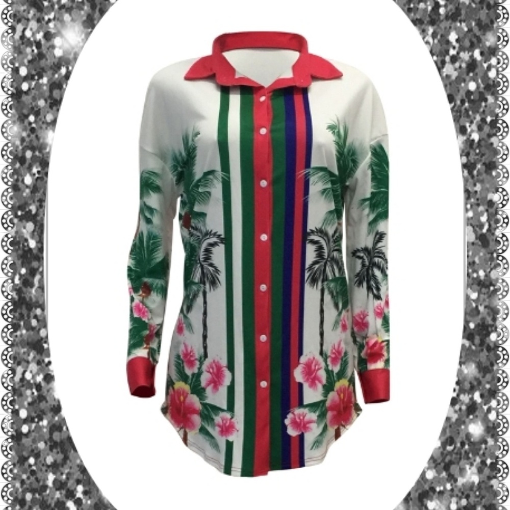 Long sleeve shirt multi color